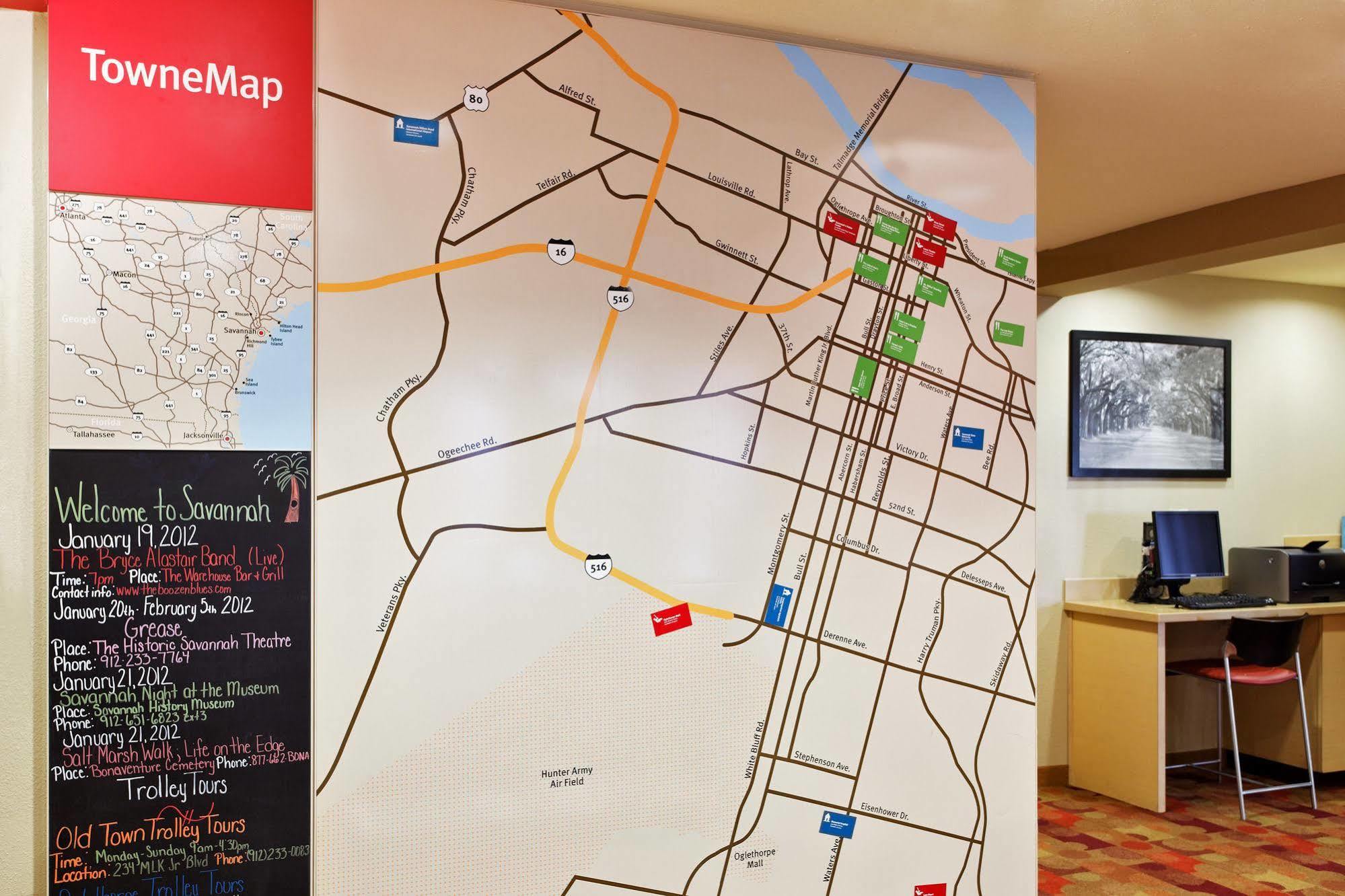 Towneplace Suites Savannah Midtown Zewnętrze zdjęcie